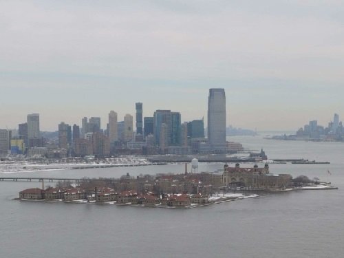 Ellis Island Panorama live cam