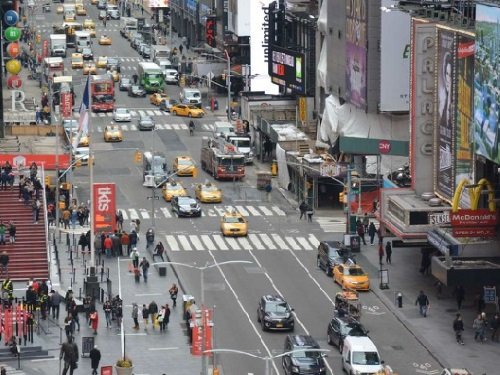 Times Square Crossroads, New York live cam