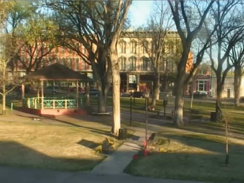 Las Vegas Plaza Park, New Mexico live cam