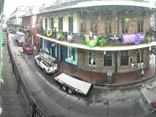 Bourbon Street Panorama, New Orleans live cam