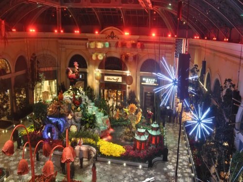 Bellagio Conservatory, Las Vegas live cam