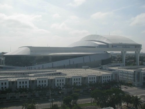 Marlins Park Construction, Miami live cam