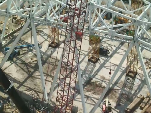 EverBank Field Construction, Jacksonville live cam