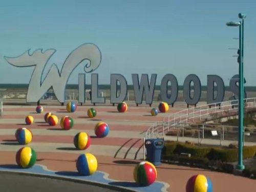 Wildwoods Sign, New Jersey live cam