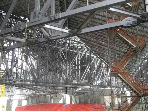 Mercedes-Benz Stadium Construction, Atlanta live cam