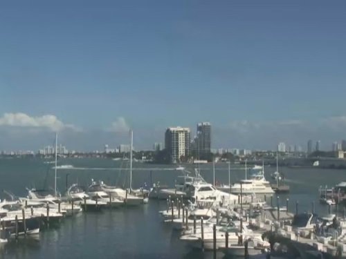 Biscayne Bay, Miami live cam