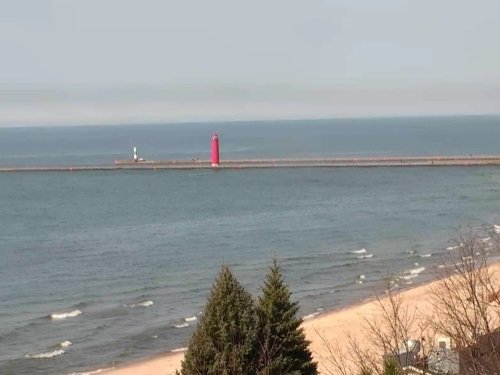 Lake Michigan, Grand Haven live cam