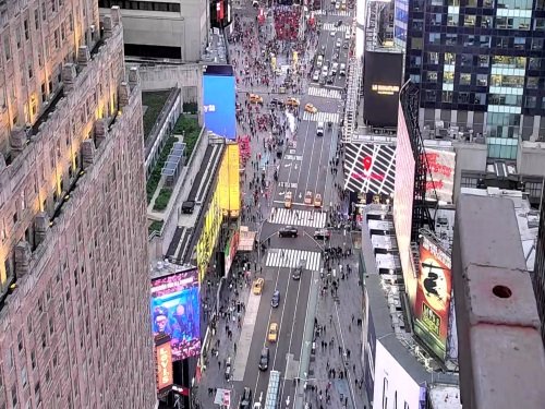 Times Square North, New York live cam