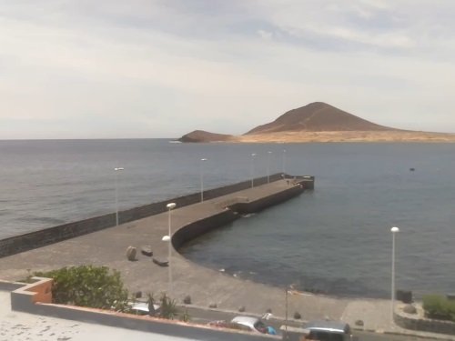 El Médano Pier, Tenerife live cam