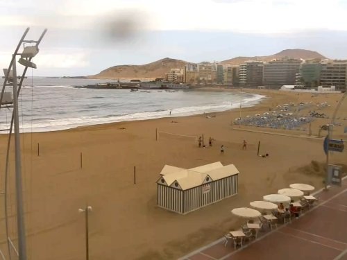 Playa de Las Canteras, Gran Canaria live cam