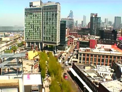 High Line Park, New York live cam