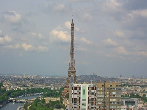 Eiffel Tower, Paris live cam