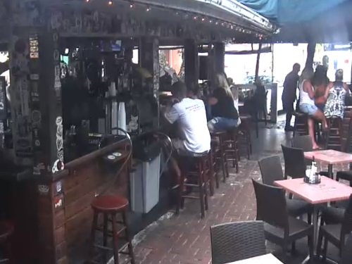 Hog's Breath Saloon Bar, Key West live cam