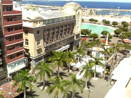 Plaza de la Candelaria, Santa Cruz de Tenerife live cam